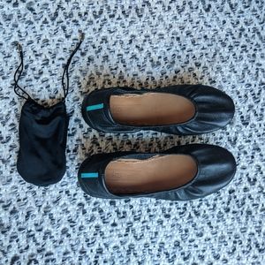 Tieks Matte Black Size 11